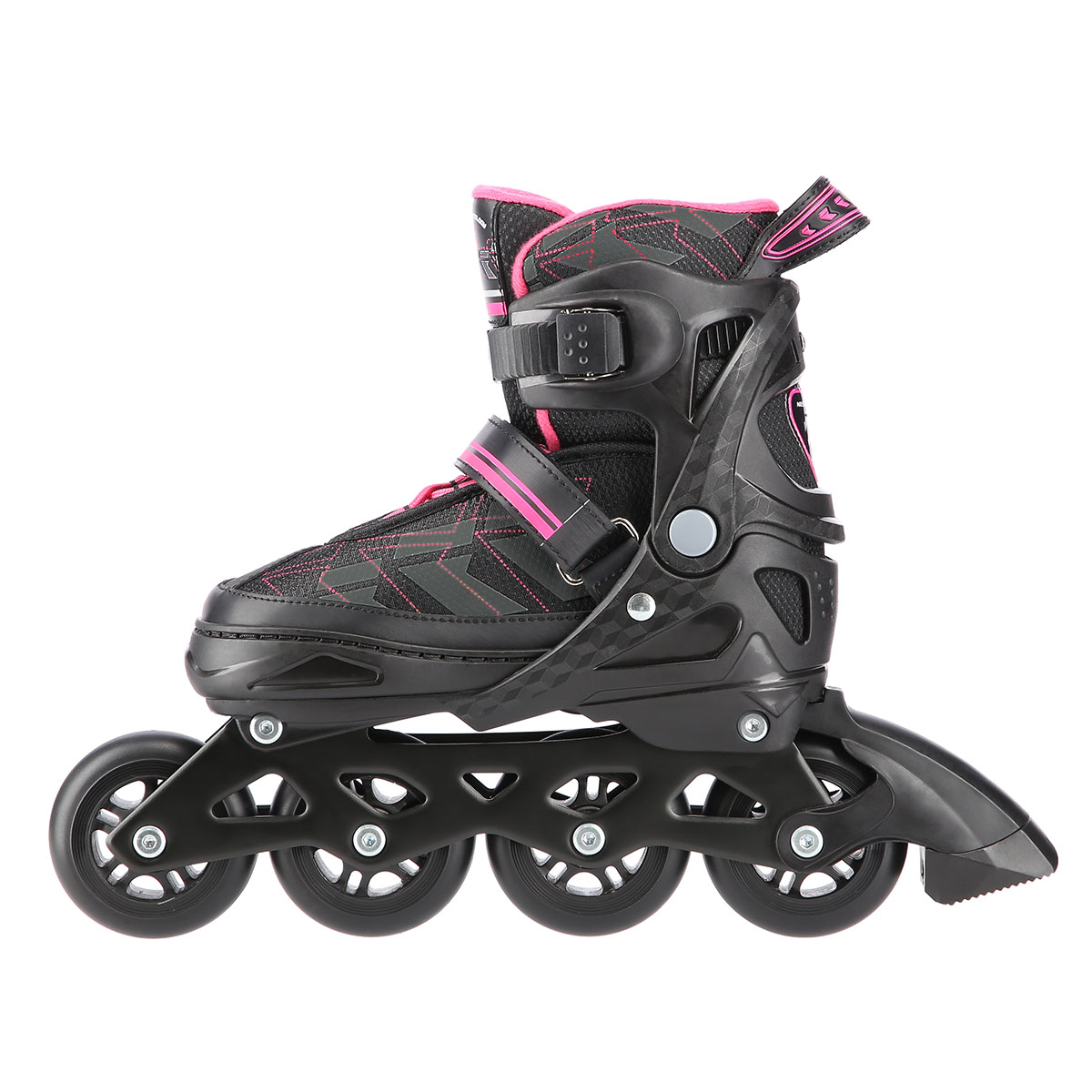 Łyżworolki NA11002 Nils Extreme czarno-fioletowe roz. M